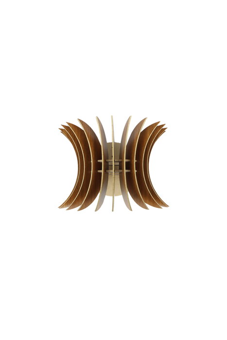 Opviq Wing Sconce Lámpara de pared Nogal